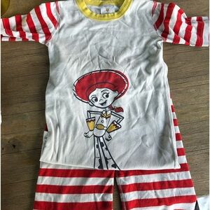 Size 12 Hanna Andersson Jesse pajama short set